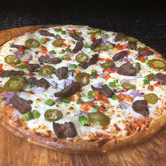 PHILLY CHEESE STEAK PIZZA
