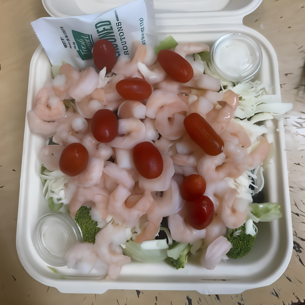 Large Shrimp Salad